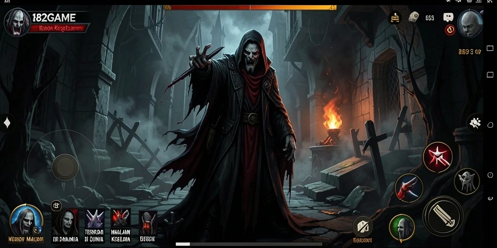 Gameplay menegangkan dengan atmosfer Horror yang mencekam.