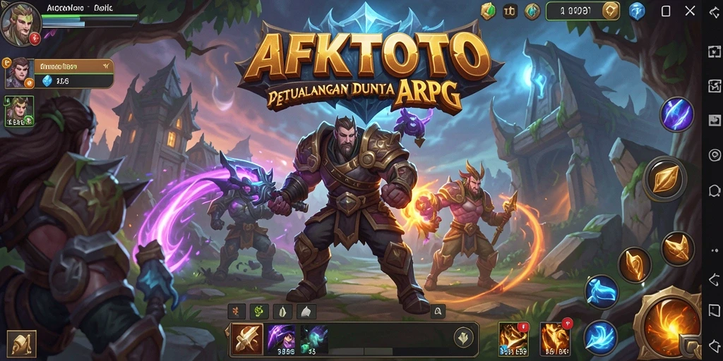 Screenshot gameplay AFKTOTO yang menarik dan seru.