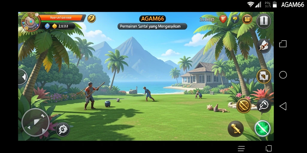 Gameplay seru AGAM66 yang penuh warna dan tantangan.