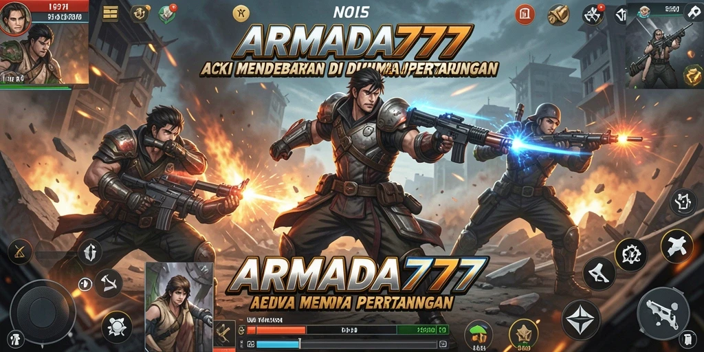 Tangkapan layar dari pertempuran epik dalam ARMADA777 yang mendebarkan.