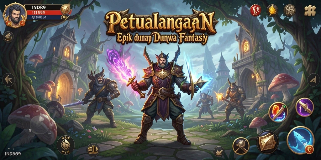Gameplay seru dan grafis menawan di IND89.