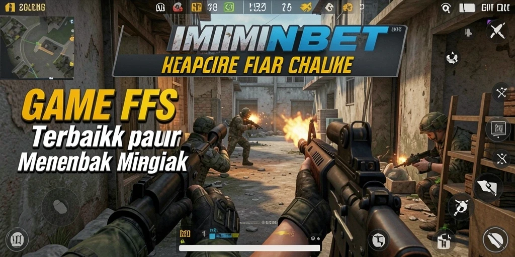 Screenshot MIMINBET menampilkan aksi tembak-menembak yang mendebarkan.