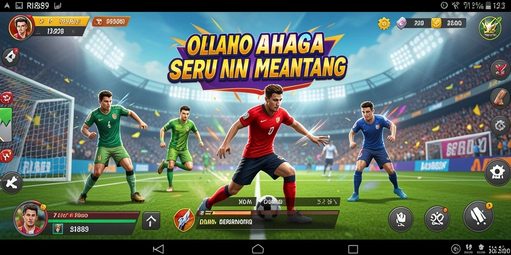 Tampilan menarik dari gameplay olahraga RI889 di perangkat mobile.