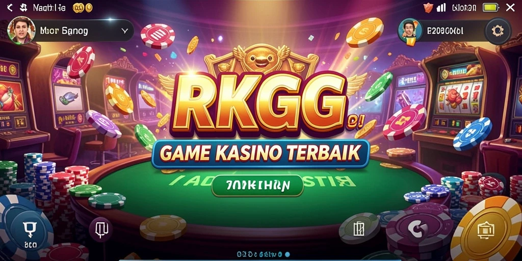 Tampilan gameplay Kasino yang menakjubkan dan interaktif.