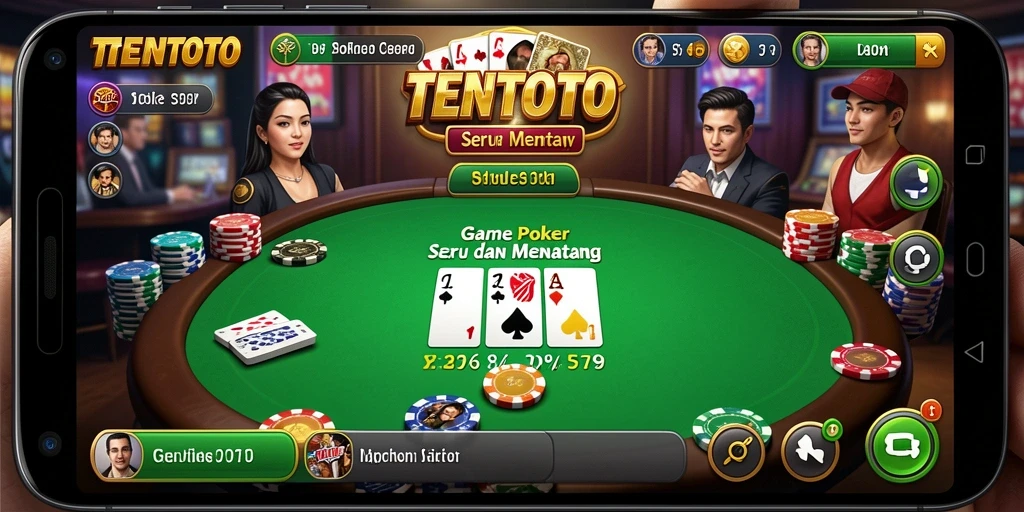 Tampilan gameplay TENTOTO yang menegangkan dan mengasyikkan.