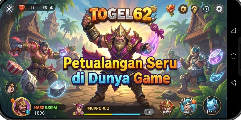 Tampilan seru dari gameplay petualangan TOGEL62.